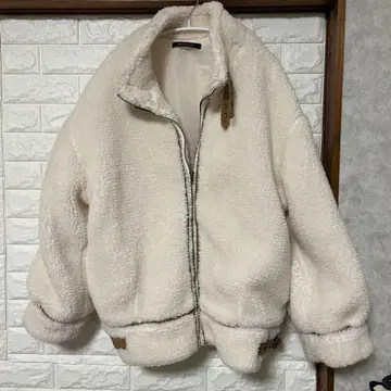 VENCE EXCHANGE 보아 자켓 아이보리