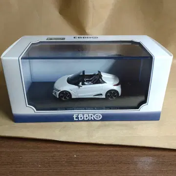 에브로 1/43 혼다 S660 컨셉트 펄 화이트