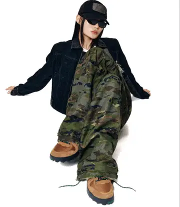 xlim EP.8 03 TROUSERS CAMOUFLAGE