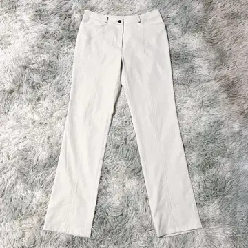 잔니로 주디체 42 센터 프레스 슬랙스 마 혼방 베이지 출퇴근