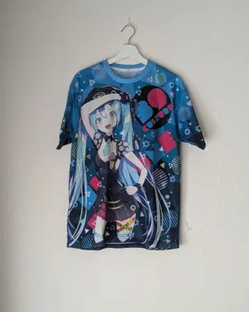 하츠네 미쿠 미쿠Culture39 풀 그래픽 T셔츠