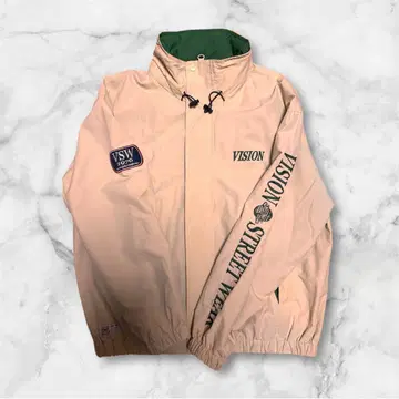 VISION STREET WEAR 나일론 자켓 M 베이지