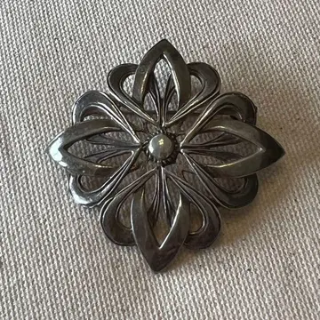 실버 925 앤티크풍 브로치