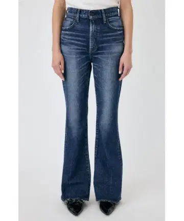 MOUSSY MVS D/BLU FLARE 27인치 다크 블루 데님