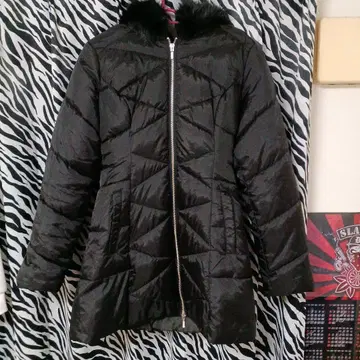 Cheri mi 퍼 후드 다운 코트