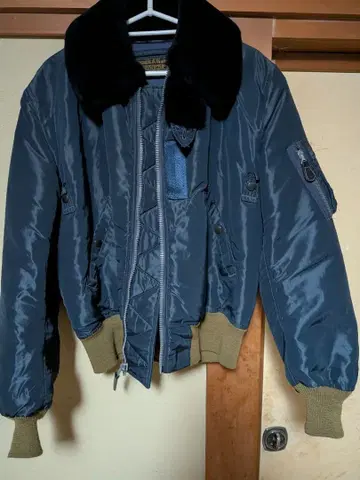 버즈릭슨 B-15C 플라이트 자켓 에어포스 블루 사이즈 38