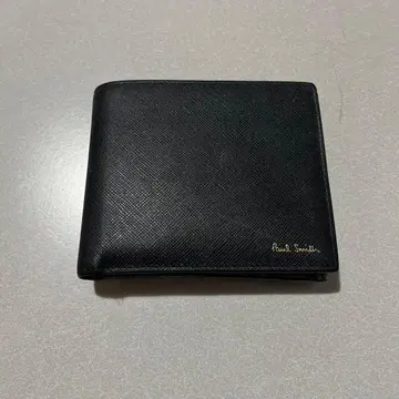 [ 새상품급 ] Paul Smith 폴 스미스 블랙 접이식 지갑