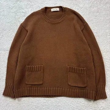 ebure RonHerman 코튼 캐시미어 니트 브라운