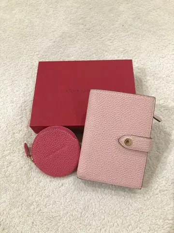 보나벤츄라 접이식 지갑 사쿠라 핑크 덤 포함