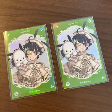 니지산지 이나미 라이 산리오 콜라보 카드 Dytica 폴라로이드 레어