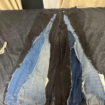 리메이크 플레어 데님