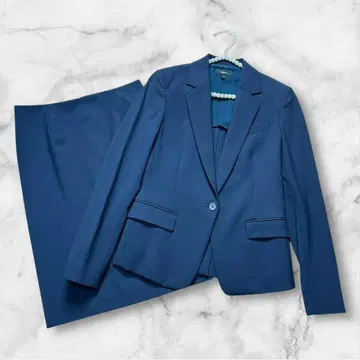 Theory 스커트 수트 셋업 아름다운 실루엣 TAILOR 네이비 무지