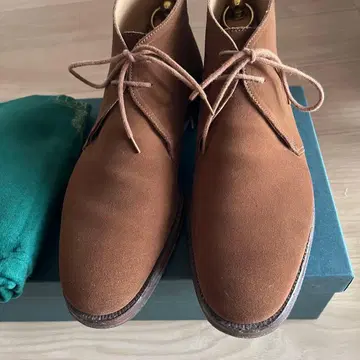 크로켓 앤 존스 차트시 스너프 스웨이드 브라운 6.5