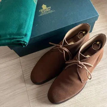 크로켓 앤 존스 차트시 스너프 스웨이드 브라운 6.5