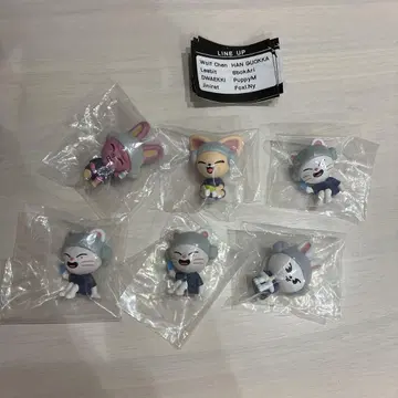 skzoo 스트레이 키즈 스키즈 사우나 가챠 6개 세트