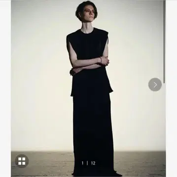 rim.ark 블랙 드레스 38