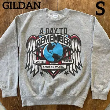 A DAY TO REMEMBER 맨투맨 GILDAN 그레이 S 밴딩