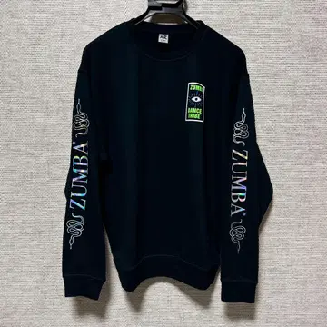 ZUMBA 맨투맨 트레이닝복 줌바 정품