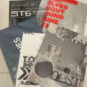 SixTONES 라이브 팜플렛 세트