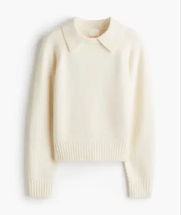 H&M 카라 부착 스웨터