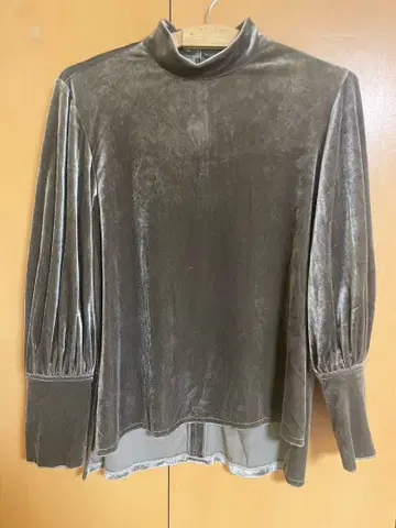 foufou: velour high neck dress shirts