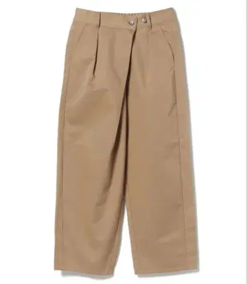 beams Heart 아지메 허리 팬츠 베이지