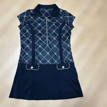 골프 원피스 여성 블랙 L 긴팔 이너와 함께 어깨 움직임이 부드럽게