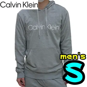 [ 새상품 ] 캘빈클라인 후드티 S 남성용 후디 맨투맨 그레이