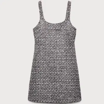 ZARA 숏 텍스처 원피스