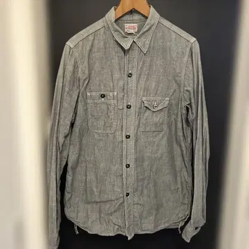 리얼 맥코이 조 맥코이 8HOUR UNION 긴팔 셔츠 그레이