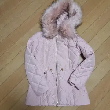 rady 핑크 퍼 포함 퀼팅 다운 자켓 M 핑크