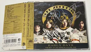 LED ZEPPELIN 사인 포함 CD