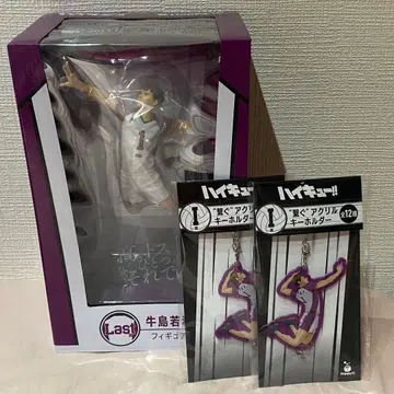 하이큐 happy 복권 우시지마 와카토시 라스트 원 피규어 아크링 키링