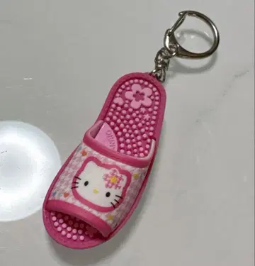 산리오 키티 건강 샌들 키링 슬리퍼