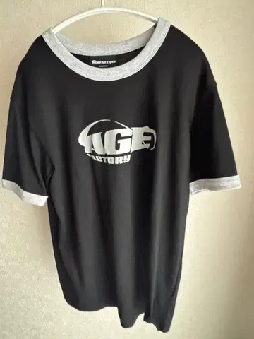 Age Factory 린거 T 블랙