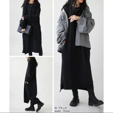 안티카 맨투맨 롱 원피스 인기 완판템 F