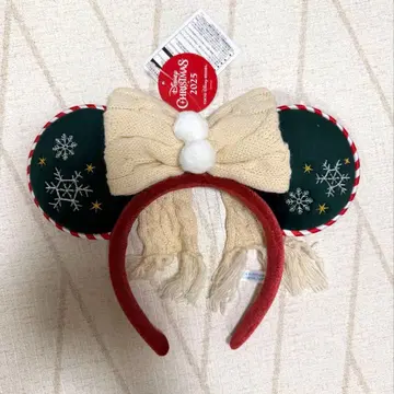 당일 발송 도쿄 디즈니 리조트 크리스마스 머리띠 2025