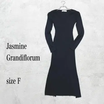 Jasmine Grandiflorum 블랙 롱 원피스 사이즈 F