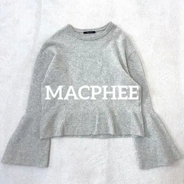 맥피 울 벨 슬리브 풀오버