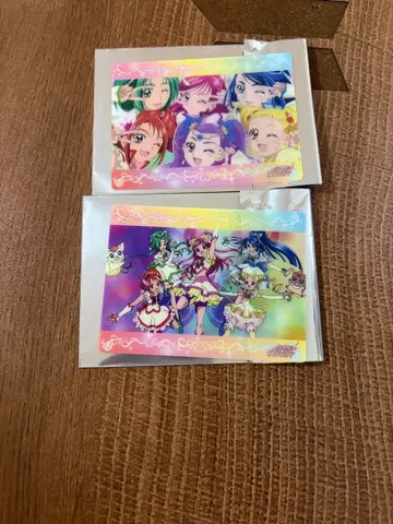 프리큐어 프리티스토어 경품 교환 클리어 카드 프리큐어 5 GOGO