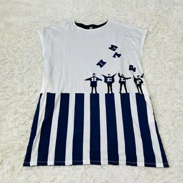 graniph 그라니프 비틀즈 원피스 프렌치 슬리브