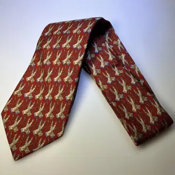 헌팅월드 넥타이 올 패턴 실크 이탈리아제 HUNTING WORLD