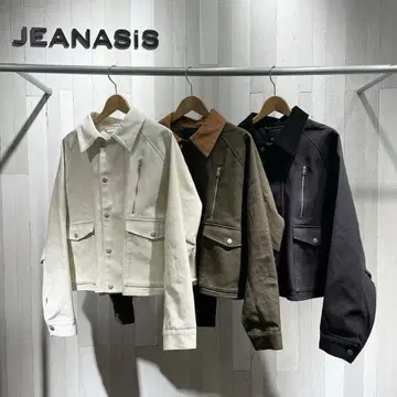 JEANASIS 지나시스 헌팅 숏 자켓_js