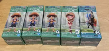 원피스 월드 컬렉션 최악의 세대 1. 2 5체