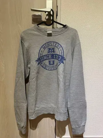 몬스터즈 유니버시티 크루넥 맨투맨 S 그레이