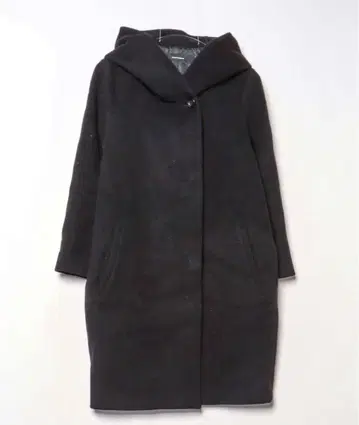 JOURNAL STANDARD 슈퍼 120 더블 비버 후드 롱 코트