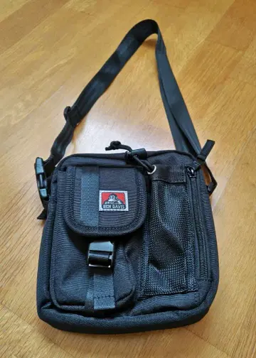 남성용 메신저 백 블랙