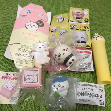 치이카와 HIPPERS 라멘 돈 더블 스탬프 미니 피규어 등 5종 세트