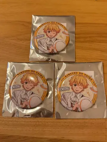 귀멸의 칼날 리로호텔즈 캔뱃지 아가츠마 젠이츠