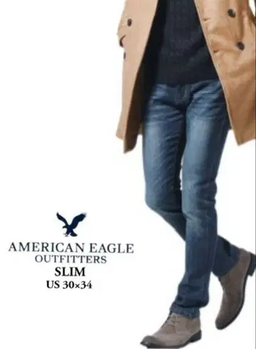슬림 레그 새상품급 아메리칸 이글 슬림 강 스트레치 데님 착용감 적음